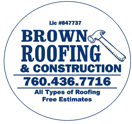 Brown Roofing Logo