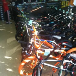 Ed's Bike Shop - That Orange bike is $800!! Yikes!