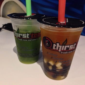 Thirst-Tea Cafe - Boba in Nebraska though! Got passion fruit green tea with mixed jelly and boba. HELLA good. The thirst is real. - Coffee & Tea Near Me - Omaha, Nebraska Thirst-Tea Cafe - Boba in Nebraska though! Got passion fruit green tea with mixed jelly and boba. HELLA good. The thirst is real. - Coffee & Tea Near Me - Omaha, Nebraska
