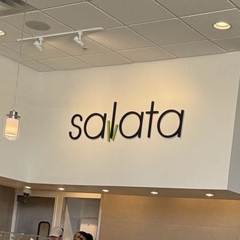 Salata - Stylish lettering above checkout! - Salad Near Me - San Antonio, Texas Salata - Stylish lettering above checkout! - Salad Near Me - San Antonio, Texas