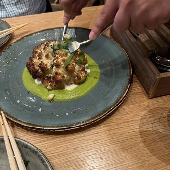 KYU - Roasted Cauliflower - Asian Fusion Near Me - New York, New York KYU - Roasted Cauliflower - Asian Fusion Near Me - New York, New York