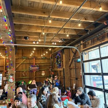 Flounder Brewing - Inside had live performances and warmth - Breweries Near Me - Hillsborough, New Jersey
