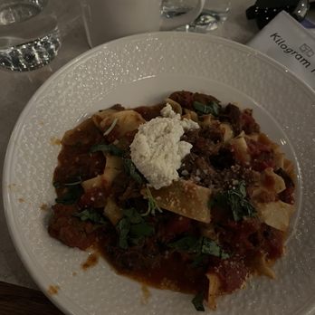 Piccolo Buco by Cooper's Hawk - Pasta with short rib bolognese - Wine Bars Near Me - Tampa, Florida