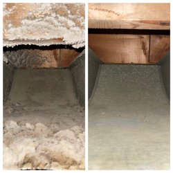 Peabody's Carpet & Air Duct Cleaning - Before & After