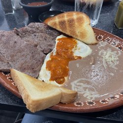 Fuegos Restaurant - 5/14/23 Huevos Fuegos with steak
