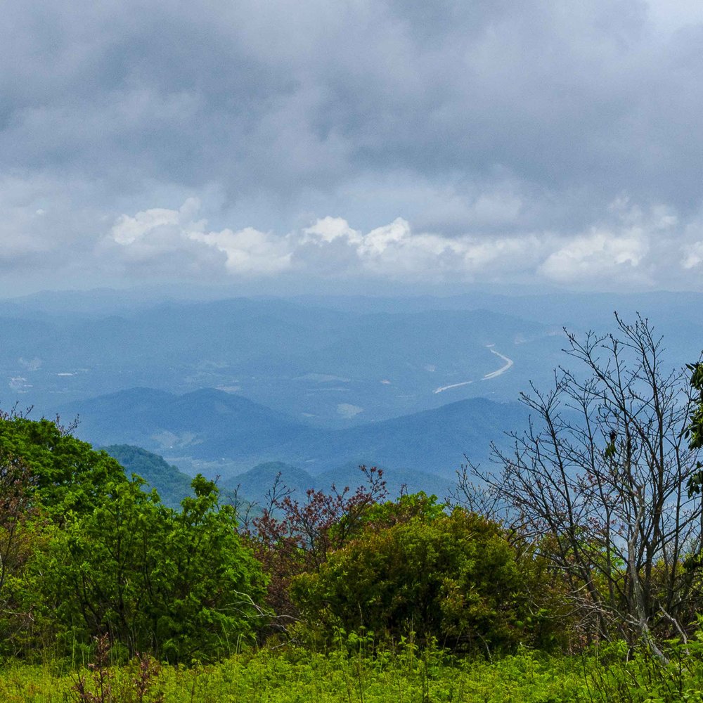 Craggy Gardens - View from the "bald" -- that's I-26 in the background, heading into TN - Hiking Near Me - Black Mountain, North Carolina Craggy Gardens - View from the "bald" -- that's I-26 in the background, heading into TN - Hiking Near Me - Black Mountain, North Carolina