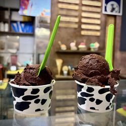 Nado Gelato - Chocolate Small and Kids size. Sooo rich, creamy n chocolaty! It's probably good we don't live close by!!