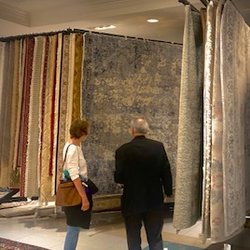 Rugs and Home Accents - Help we received in looking at rugs
