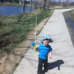 Harlow Platts Park - Charlie on the trail