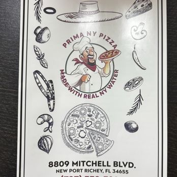 Prima Pizza - Menu - Pizza Near Me - New Port Richey, Florida Prima Pizza - Menu - Pizza Near Me - New Port Richey, Florida