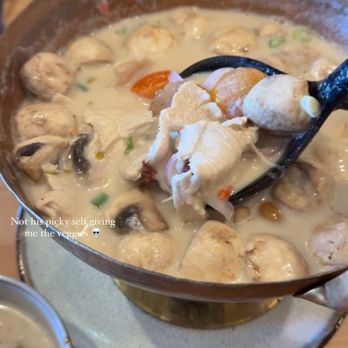 Manon - Tom Kha (Coconut Soup) - Thai Near Me - Fullerton, California Manon - Tom Kha (Coconut Soup) - Thai Near Me - Fullerton, California