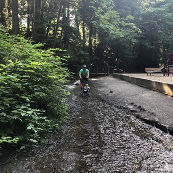 Wildwood Park - Small stream next to playground - Parks Near Me - Puyallup, Washington