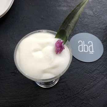 Aba - Frozen Pina Express - Mediterranean Near Me - Austin, Texas