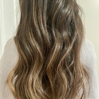 R Salon - Christine hair color, cut and styling :) - Hair Salons Near Me - Edgewater, New Jersey