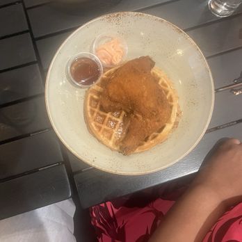 Melba's Restaurant - Signature Southern Fried Chicken & Eggnog Waffles - Southern Near Me - New York, New York Melba's Restaurant - Signature Southern Fried Chicken & Eggnog Waffles - Southern Near Me - New York, New York