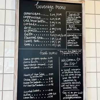 Rise Cafe - Menu - Coffee & Tea Near Me - Oklahoma City, Oklahoma Rise Cafe - Menu - Coffee & Tea Near Me - Oklahoma City, Oklahoma