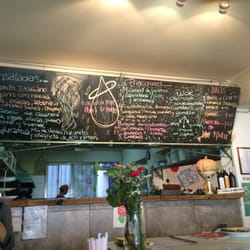 Chirimoya - Menu on the board
