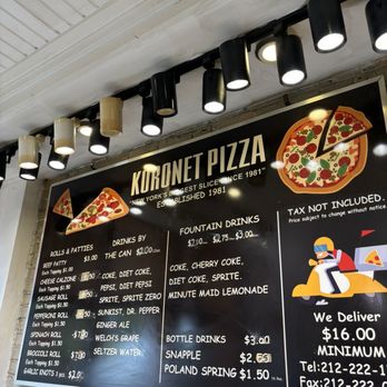 Koronet Pizza - Menu - Pizza Near Me - New York, New York Koronet Pizza - Menu - Pizza Near Me - New York, New York