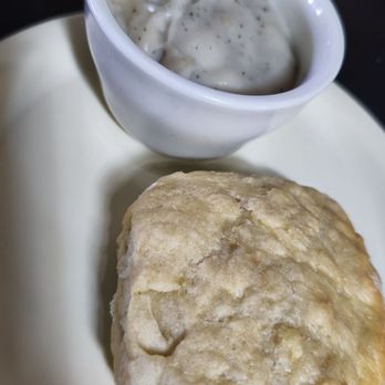 Bisbee Breakfast Club - Peppery sausage gravy and biscuit - American Near Me - Bisbee, Arizona Bisbee Breakfast Club - Peppery sausage gravy and biscuit - American Near Me - Bisbee, Arizona
