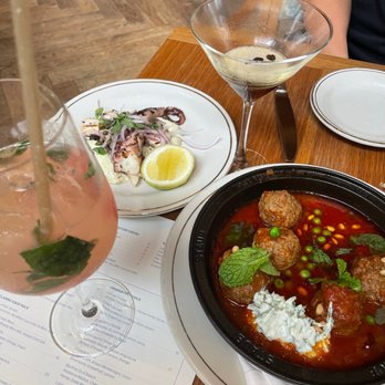 The Peacock - Meatballs, octopus - Mediterranean Near Me - Austin, Texas