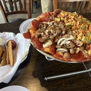 Pizza Man Dan's - Small pizza and Potato Wedges (6 Pcs) - Pizza Near Me - Carpinteria, California Pizza Man Dan's - Small pizza and Potato Wedges (6 Pcs) - Pizza Near Me - Carpinteria, California