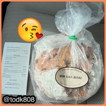 Great Harvest Bread - Irish Soda Bread! Thursday March 24, 2022 - Bakeries Near Me - Honolulu, Hawaii Great Harvest Bread - Irish Soda Bread! Thursday March 24, 2022 - Bakeries Near Me - Honolulu, Hawaii