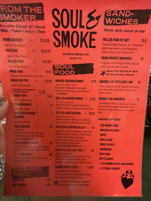 Menu photo 5 Soul & Smoke Evanston, IL Menu photo 5 Soul & Smoke Evanston, IL