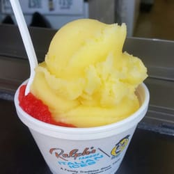Ralphs Italian Ices - Sour cherry and mango!