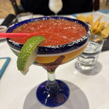 Manchamanteles Restaurant - Manchamanteles Margarita. Damn, so good. - Mexican Near Me - Chicago, Illinois