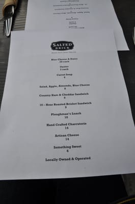 Menu photo 8 Salt & Brick Kelowna, BC
