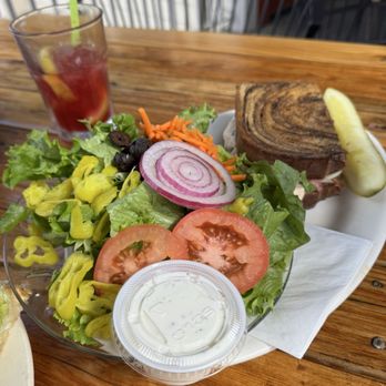 Tugboat Annies - 1/2 ruben 1/2 salad - American Near Me - Olympia, Washington Tugboat Annies - 1/2 ruben 1/2 salad - American Near Me - Olympia, Washington
