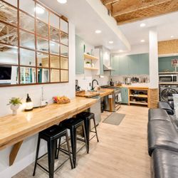 Good Life Vacation Rental Resort - Hawaiian Loft Kitchen: 3 or 6 bedroom vacation rental (hotel suite). Perfect for groups of friends and large groups.