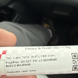 The Bake Shop - "THC 0.49%"