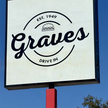 Graves Drive In - Restaurant sign - Salad Near Me - Perry, Florida