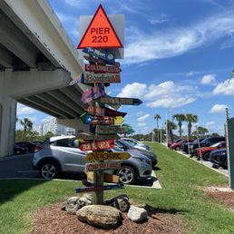 Cute sign in their parking lot