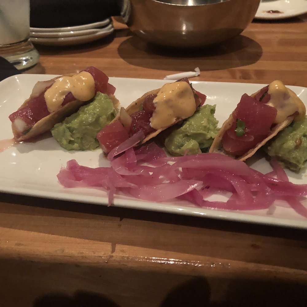 Cantina Laredo - Ahi Tuna Tacos - Mexican Near Me - Jacksonville, Florida Cantina Laredo - Ahi Tuna Tacos - Mexican Near Me - Jacksonville, Florida