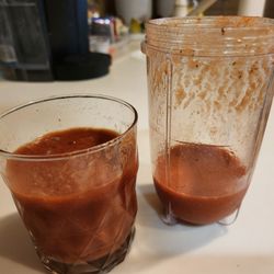 Bloody Good Mud - I used my Magic Bullet and crushed ice and it came out fantastic!