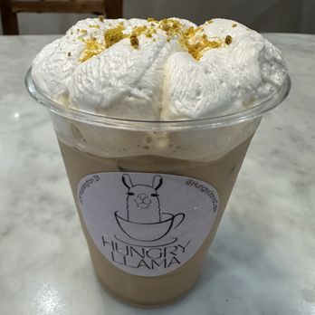 Hungry Llama - Whipped Honey Latte - Coffee & Tea Near Me - New York, New York