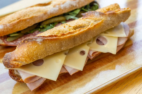 Fresh Baguette by null