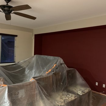 Martinez Painting HD - Family room with accent wall Before Paint! - Painters Near Me Martinez Painting HD - Family room with accent wall Before Paint! - Painters Near Me