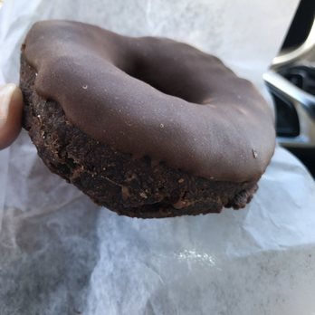 Sunny Donuts - Chocolate on chocolate. Looked very dry on the outside but the inside was moist with that outer crunch. An ok donut after all!!! - Donuts Near Me - San Diego, California
