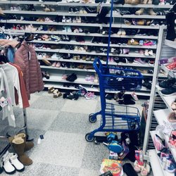 Ross Dress for Less - Mess this was just one section the rest of the store was worse.