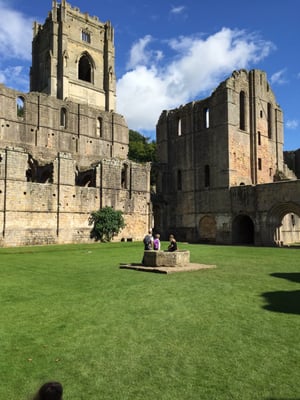Fountains Abbey by null
