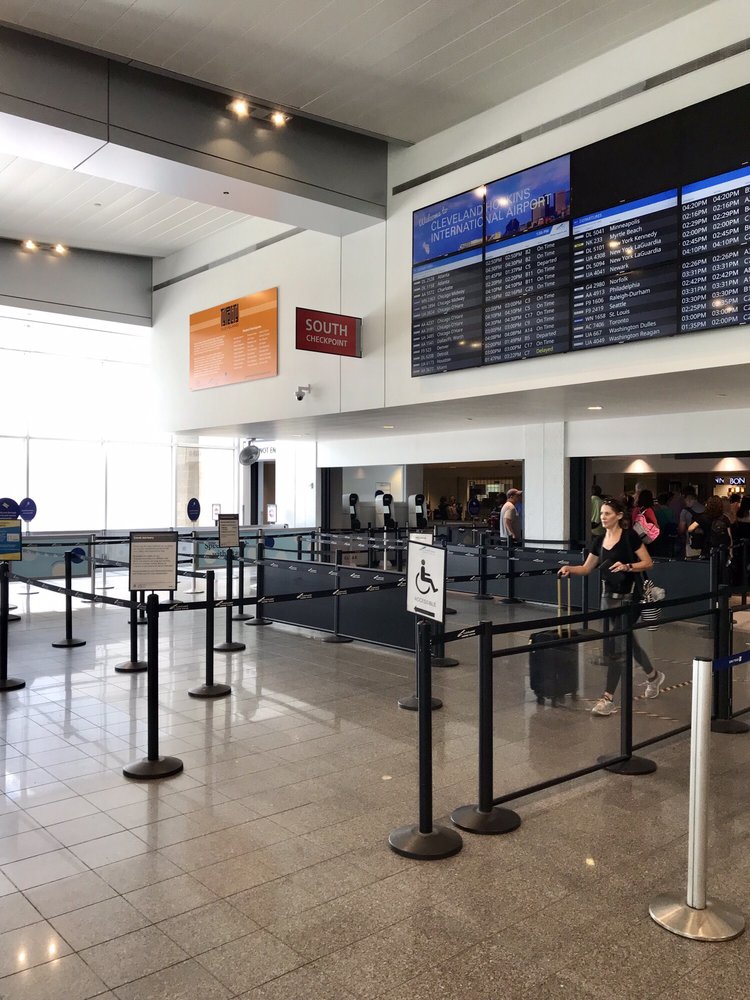 TSA CHECKPOINT SOUTH CLEVELAND HOPKINS INTERNATIONAL AIRPORT Updated September 2024 12