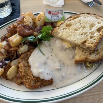 Madi - Chicken Fried Steak & Eggs - Breakfast & Brunch Near Me - San Diego, California Madi - Chicken Fried Steak & Eggs - Breakfast & Brunch Near Me - San Diego, California