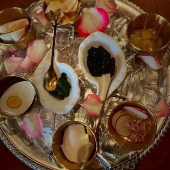 Marian Cocktails & Kitchen - Caviar service - Cocktail Bars Near Me - Raleigh, North Carolina