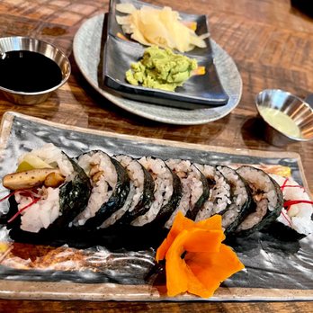Otoro - Shitake asparagus roll. - Sushi Bars Near Me - Plantation, Florida Otoro - Shitake asparagus roll. - Sushi Bars Near Me - Plantation, Florida