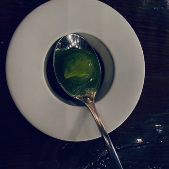 Trokay - Cucumber sphere palette cleanser - New American Near Me - Truckee, California