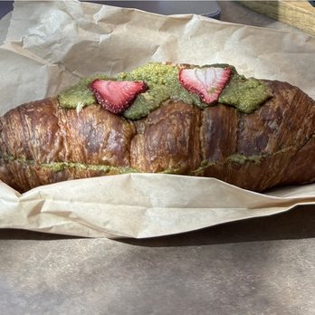 Paperboy Roasting Company - Matcha croissant - Coffee Roasteries Near Me - Fontana, California