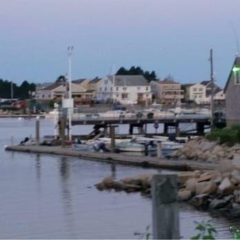 Hobbs Harborside - Our view from the bar! - Seafood Near Me - Wells, Maine